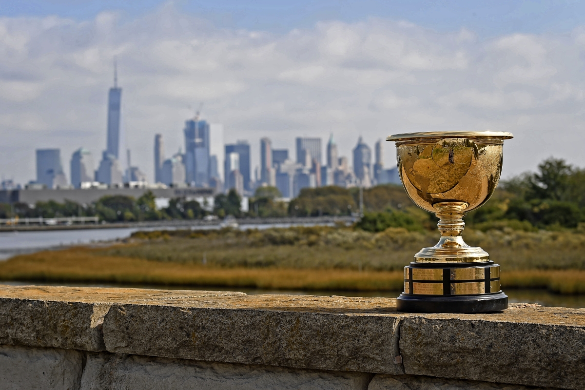 U.S. Wins Presidents Cup at Liberty National Metropolitan Golf