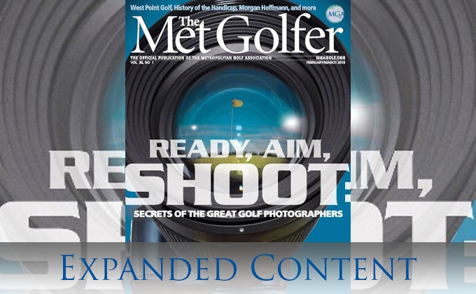 Met golfer magazine cover from Feb/march issue